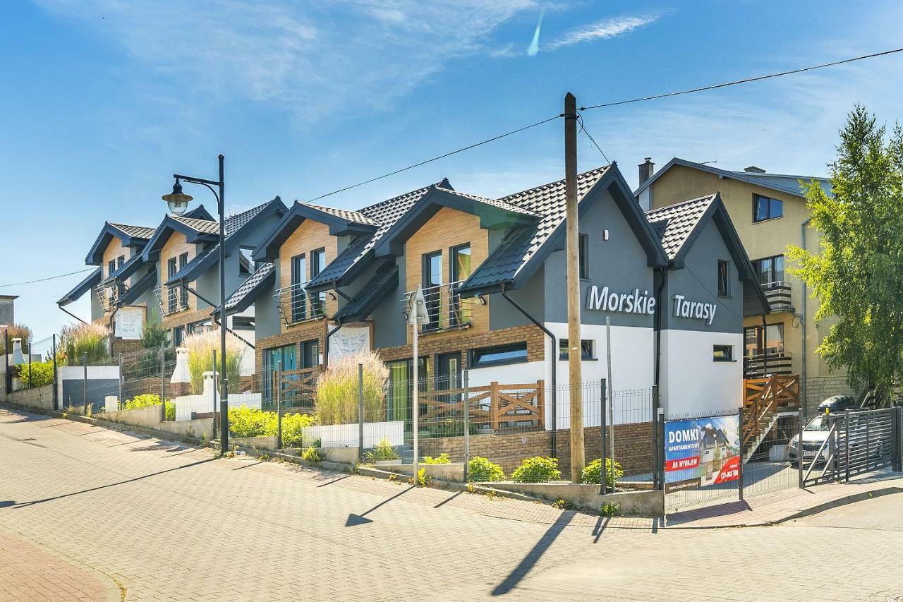 Domki Morskie Tarasy Jastrzębia Góra Exteriör bild